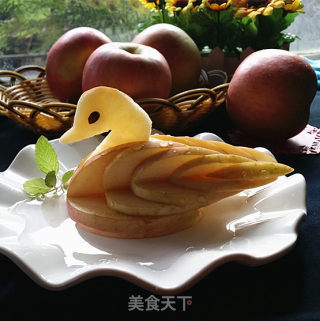天鹅戏水的做法步骤：14