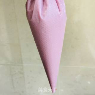 紫薯蕾丝饼的做法步骤：3