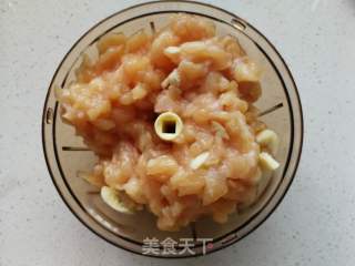 香煎鸡胸肉饼的做法步骤：3