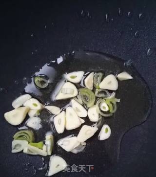 香菇油菜的做法步骤：2