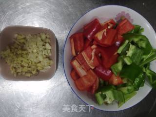 双椒鳝鱼的做法步骤：3