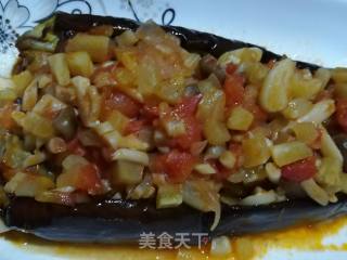 烤布袋茄子的做法步骤：10