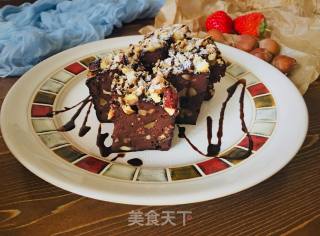 苦荞豆腐布朗尼的做法步骤：12