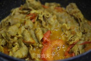 咖喱番茄肥牛便当的做法步骤：7