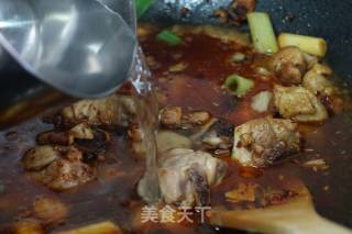 蘑菇烧鸡腿的做法步骤：11