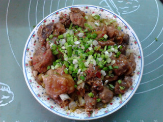 豌豆蒸鸡的做法步骤：12