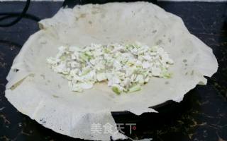 家乡小吃菜煎饼的做法步骤：6