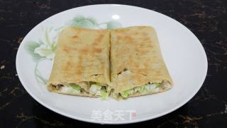 家乡小吃菜煎饼的做法步骤：9