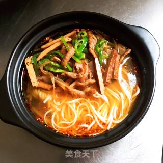 洋葱香干小炒面的做法步骤：13