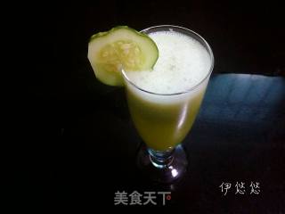 夏日懒人餐一一苹果黄瓜汁的做法步骤：5