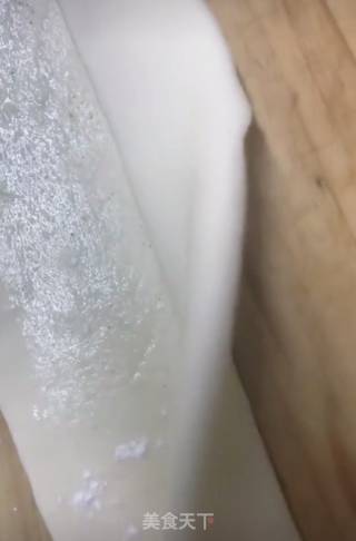 三角烧饼的做法步骤：4