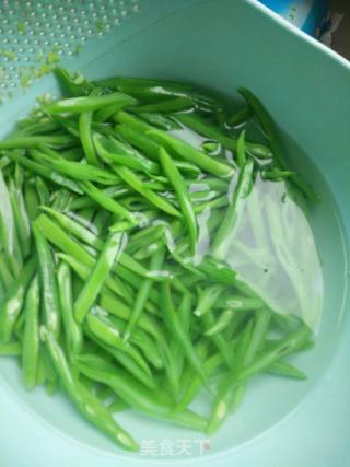 芸豆丝炒肉的做法步骤：4