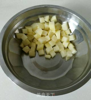 炒三丁的做法步骤：2