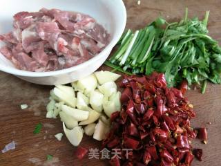家常炒花菜的做法步骤：3