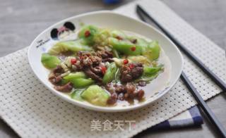 丝瓜烩牛肉的做法步骤：16