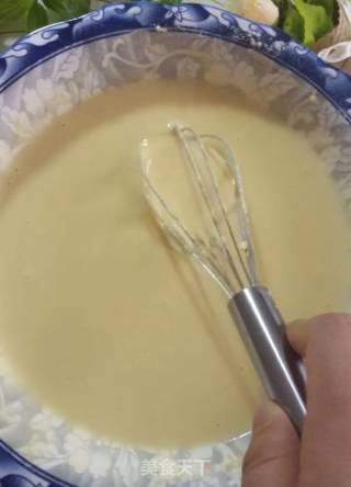 玉米面开花发糕的做法步骤：3