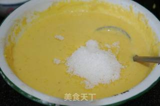 鸭蛋黄棒子面发面饼的做法步骤：4
