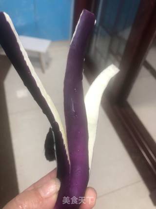 蒸茄子的做法步骤：2