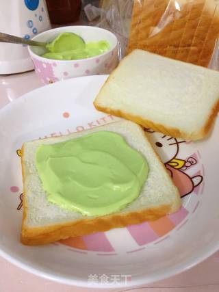 酸奶牛油果夹心面包的做法步骤：3