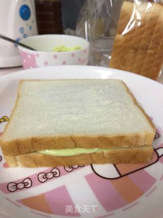 酸奶牛油果夹心面包的做法步骤：4