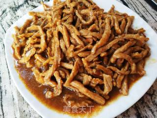 京酱肉丝的做法步骤：5