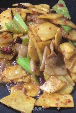 干锅土豆片的做法步骤：10