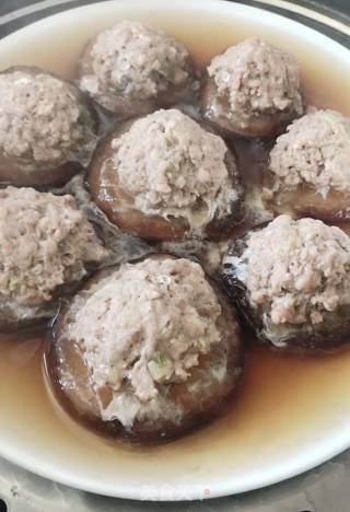 香菇酿猪肉的做法步骤：4