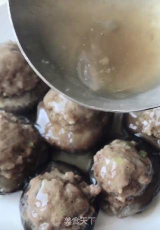 香菇酿猪肉的做法步骤：6