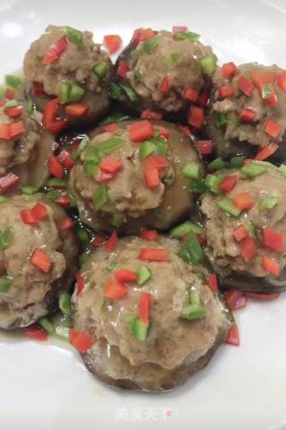 香菇酿猪肉的做法步骤：7