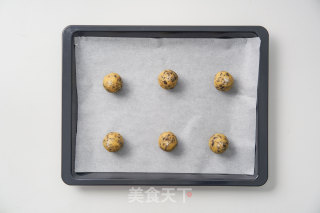 香草海盐巧克力大曲奇的做法步骤：7