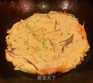 时蔬煎饼的做法步骤：6