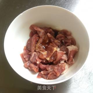 双菇炒肉片的做法步骤：5