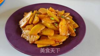 炒南瓜的做法步骤：6