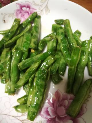 四月豆的做法步骤：3