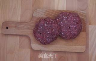 起司汉堡（芝士汉堡）-爆浆多汁的做法步骤：4