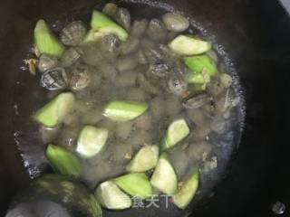 蛤蜊丝瓜汤的做法步骤：6