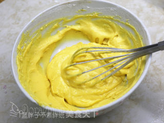 黄金南瓜戚风蛋糕的做法步骤：4