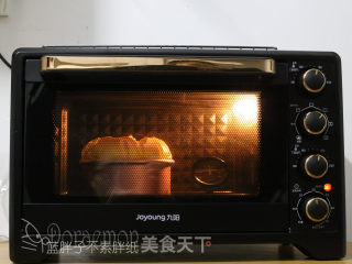 黄金南瓜戚风蛋糕的做法步骤：13