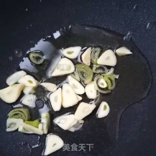 香菇油菜的做法步骤：3