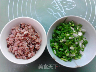 酵种葱香腊肉司康的做法步骤：2
