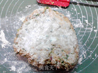 酵种葱香腊肉司康的做法步骤：9