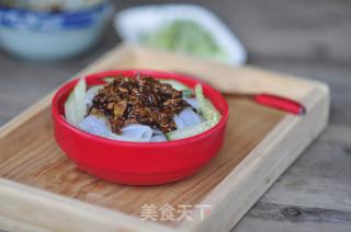 鸡蛋炸酱面的做法步骤：15