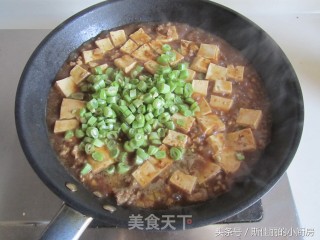 肉末酱烧豆腐的做法步骤：7