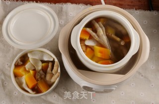 【小森妈妈菜谱】补充胶原蛋白鳕鱼胶木瓜炖鸡脚的做法步骤：8