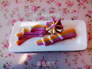 彩蔬艺术面的做法步骤：4