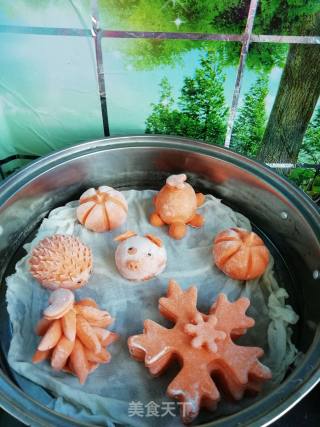 花馒头的做法步骤：3