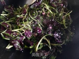 蒜香米苋的做法步骤：5