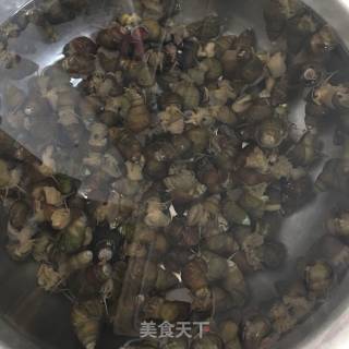 炒田螺的做法步骤：2