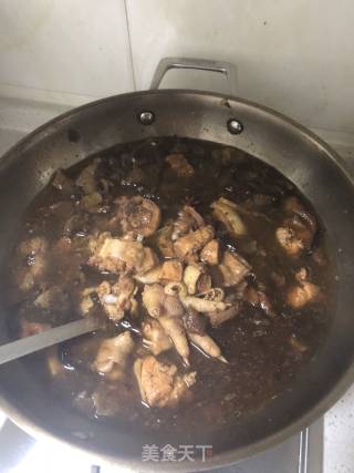 小鸡炖蘑菇的做法步骤：6