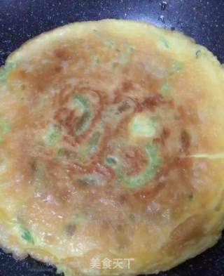苦瓜鸡蛋饼的做法步骤：8
